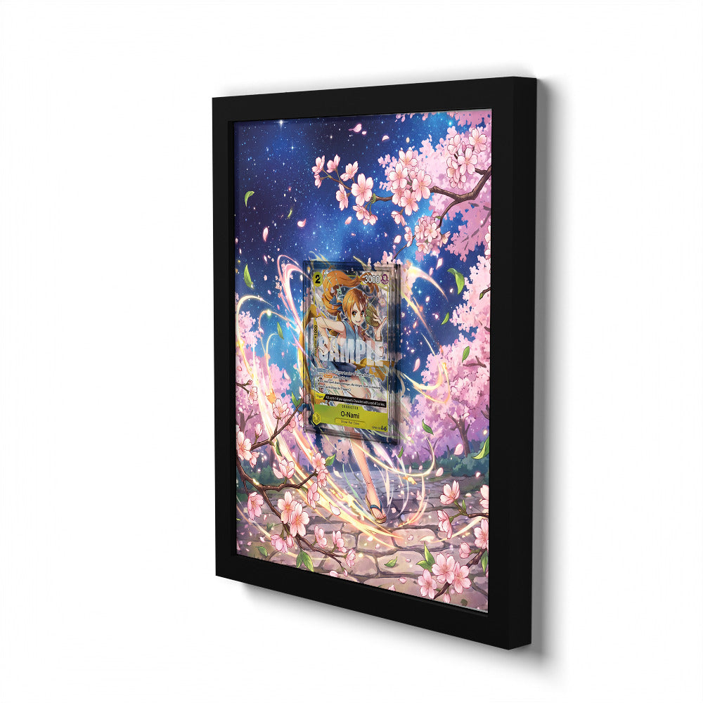 OP06-101 R Nami - Extended Artwork One Piece Card Frame