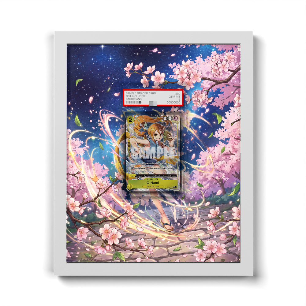 OP06-101 R Nami - Extended Artwork One Piece Card Frame
