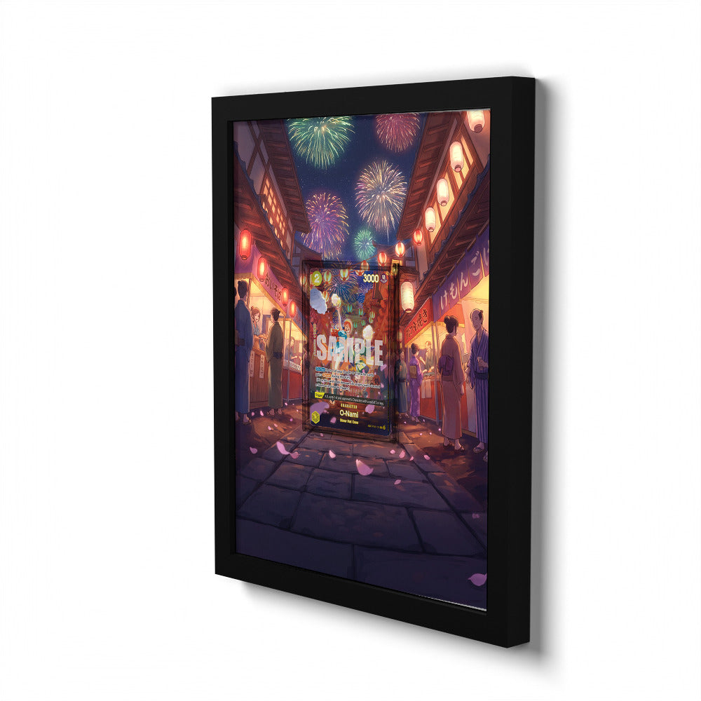 OP06-101 SP O-Nami - Extended Artwork One Piece Card Frame