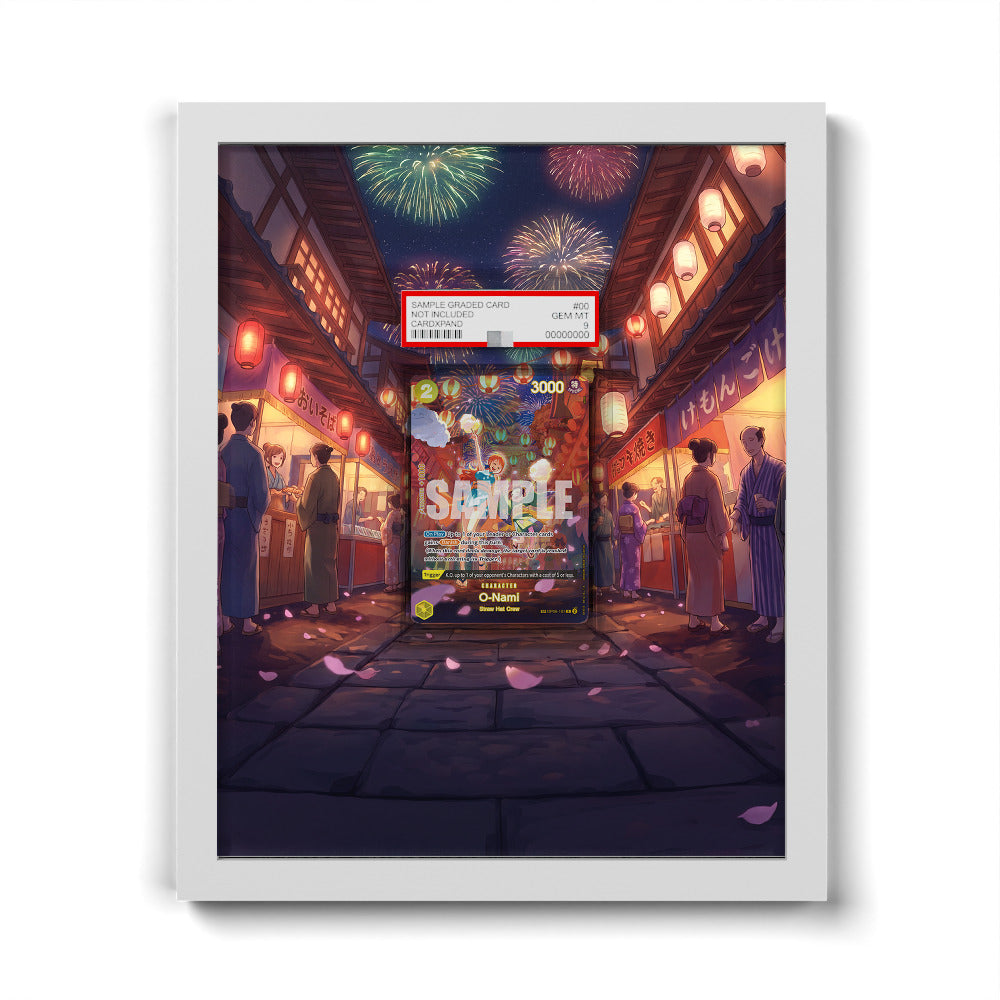 OP06-101 SP O-Nami - Extended Artwork One Piece Card Frame