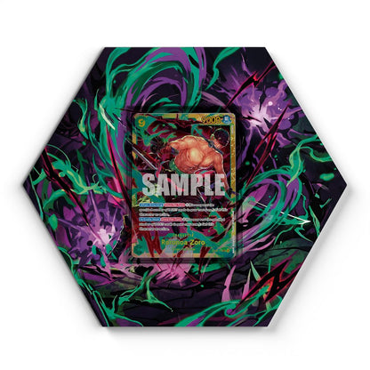 OP06 118 Roronoa Zoro - Extended Artwork One Piece Card Display
