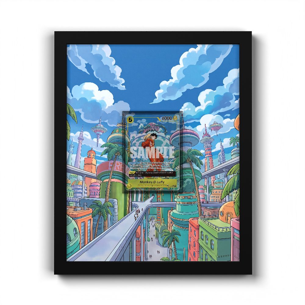 OP07-109 Monkey D Luffy Treasure Rare - Extended Artwork One Piece Card Frame