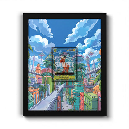 OP07-109 Monkey D Luffy Treasure Rare - Extended Artwork One Piece Card Frame