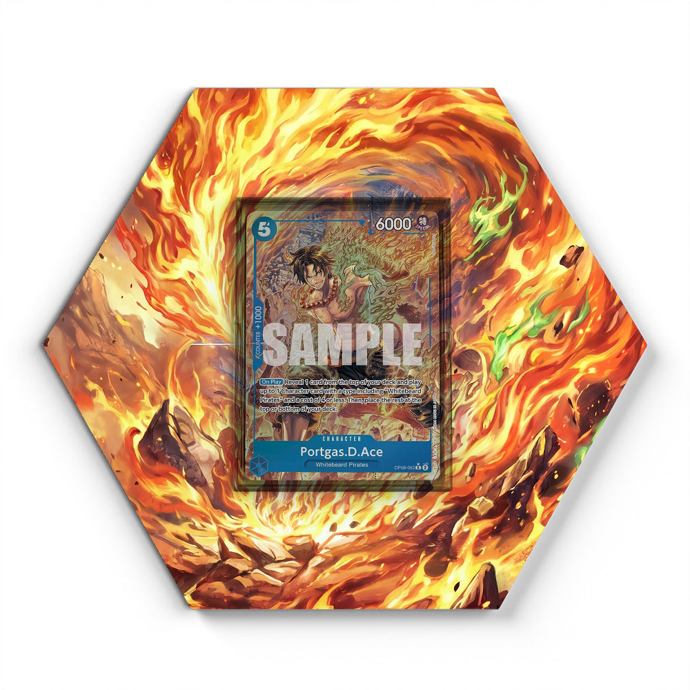 OP08-052 R Portgas D. Ace - Extended Artwork One Piece Card Display