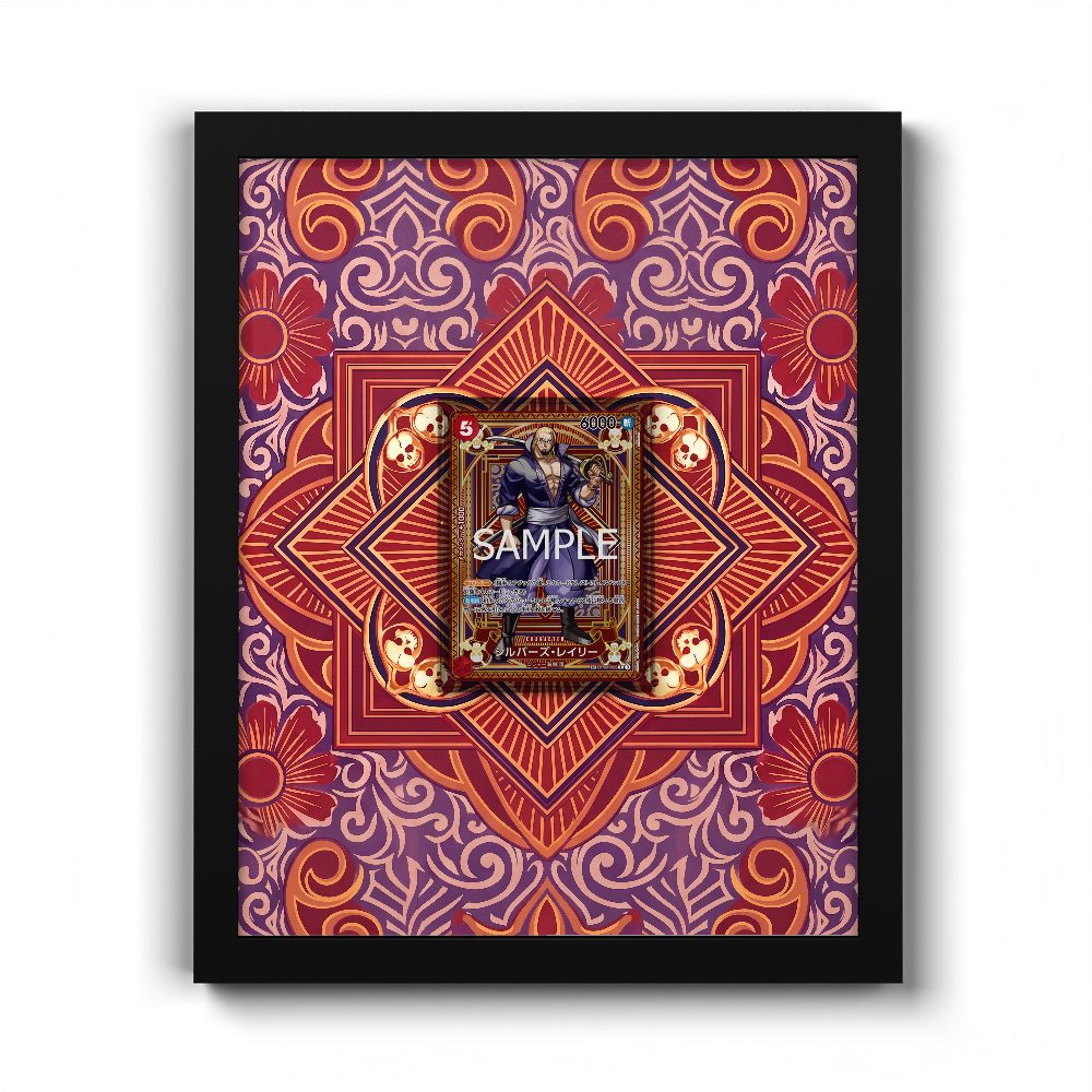 OP09-005 Rayleigh - Extended Artwork One Piece Card Frame