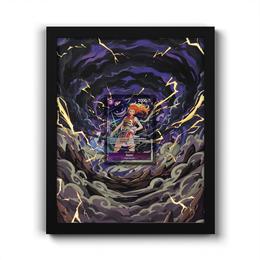 OP09-070 Nami - Extended Artwork One Piece Card Frame