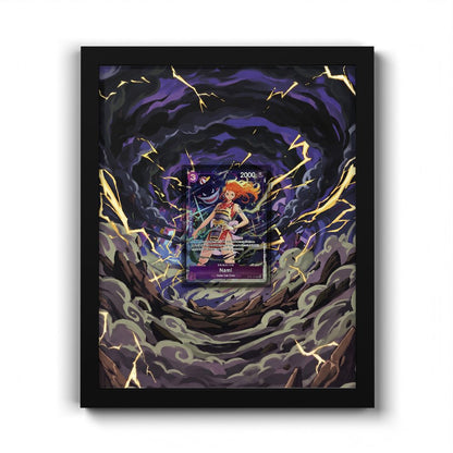OP09-070 Nami - Extended Artwork One Piece Card Frame