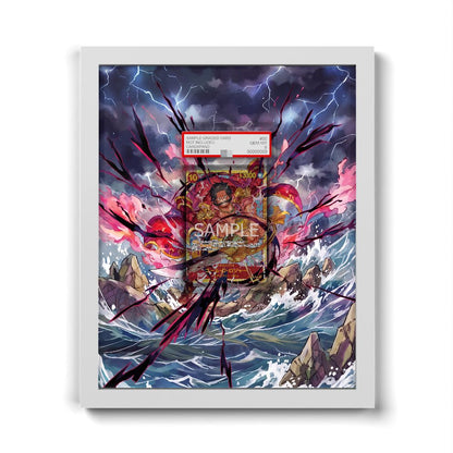 OP09-118 SEC Gol D. Roger - Extended Artwork One Piece Card Frame