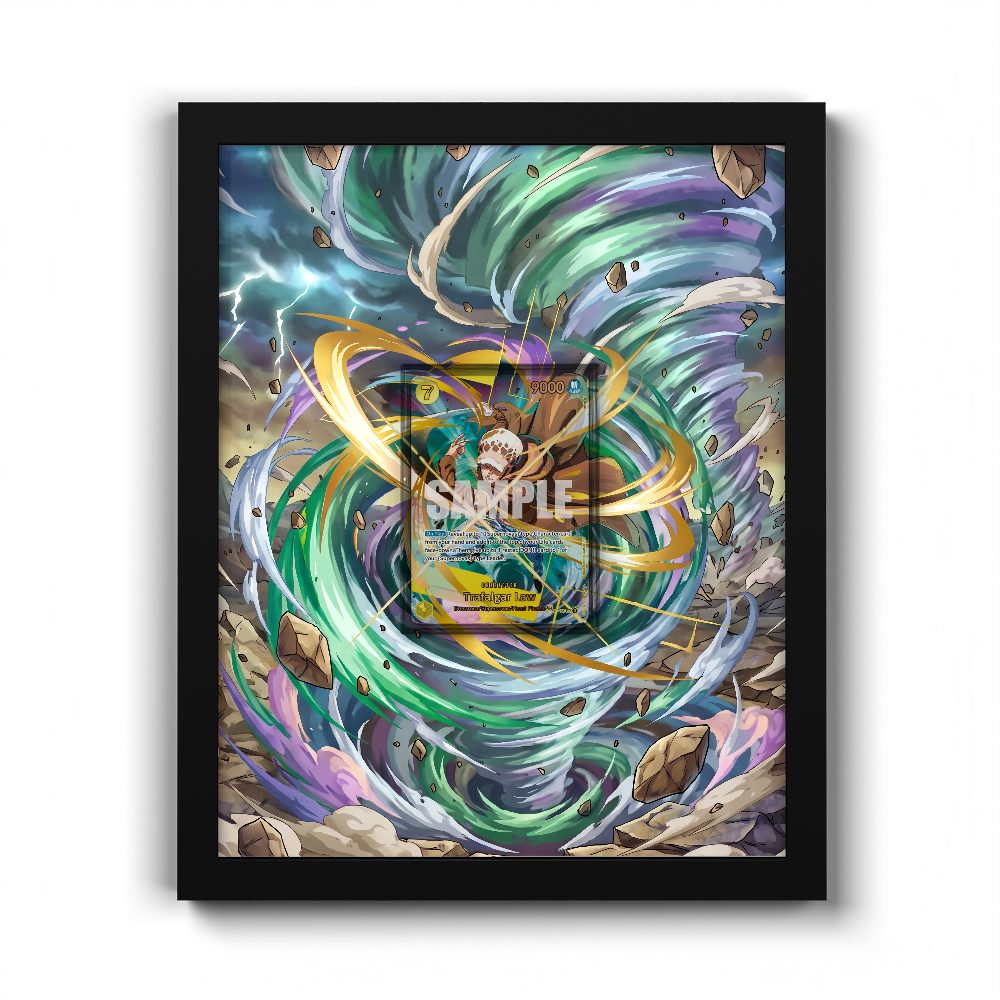 OP10-119 SP Trafalgar Law - Extended Artwork One Piece Card Frame
