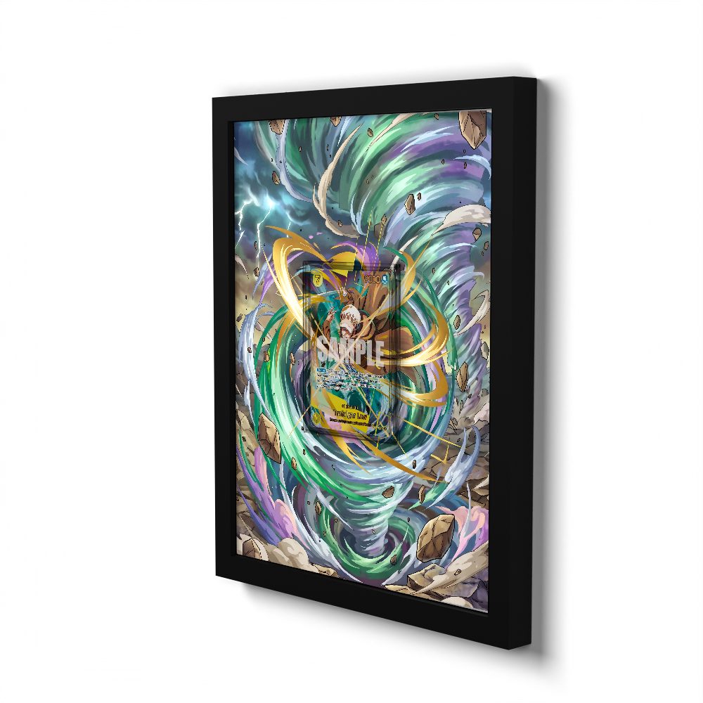 OP10-119 SP Trafalgar Law - Extended Artwork One Piece Card Frame