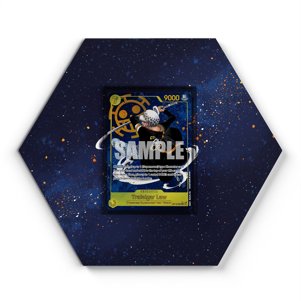 OP10-119 Trafalgar Law - Extended Artwork One Piece Card Display