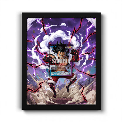 OP11-040 AA Monkey.D.Luffy - Extended Artwork One Piece Card Frame