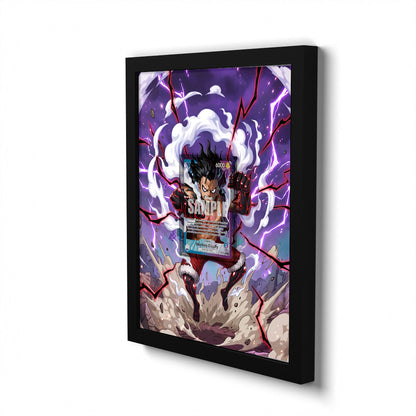 OP11-040 AA Monkey.D.Luffy - Extended Artwork One Piece Card Frame