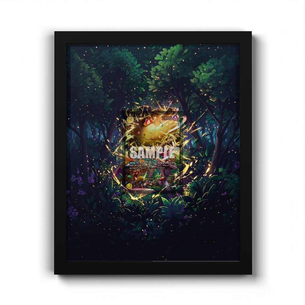 OP11-106 Zeus SP - Extended Artwork One Piece Card Frame