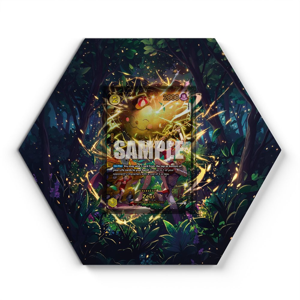 OP11-106 Zeus (SP) - Extended Artwork One Piece Card Display