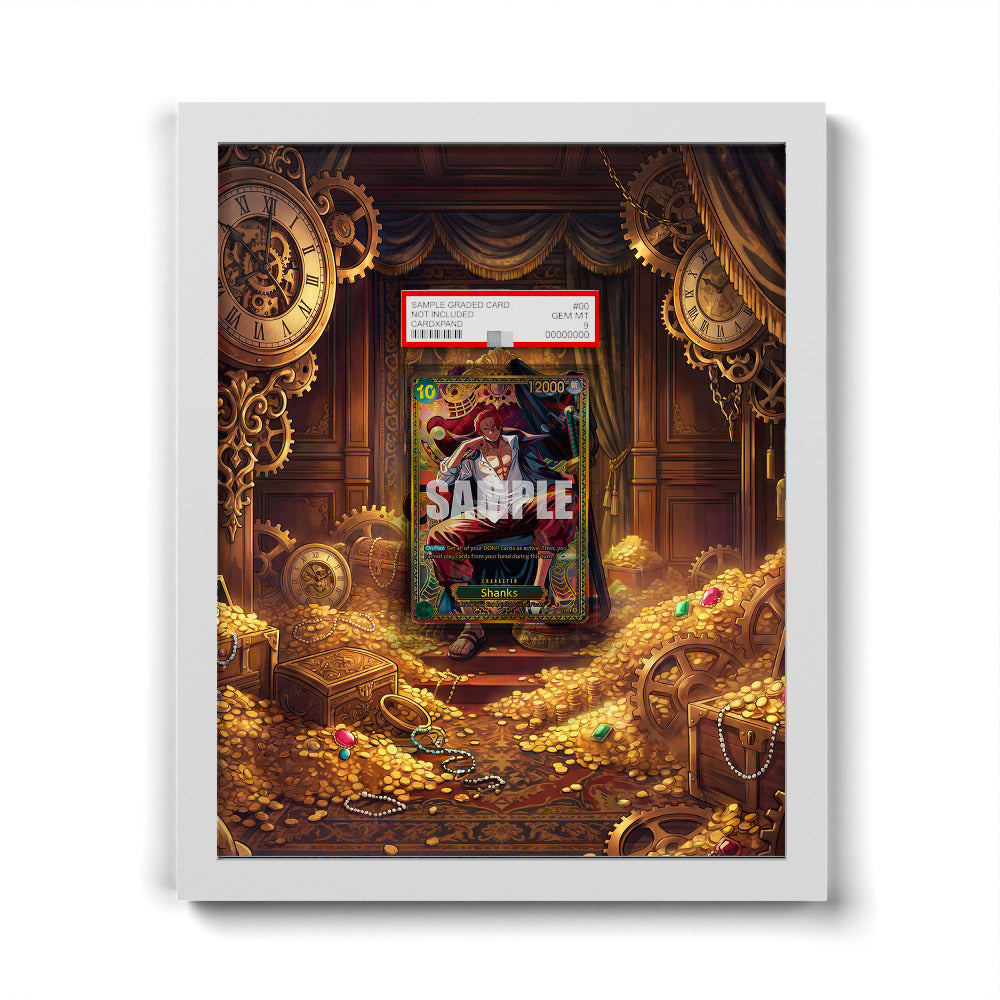 OP13-028 SP Shanks - Extended Artwork One Piece Card Frame