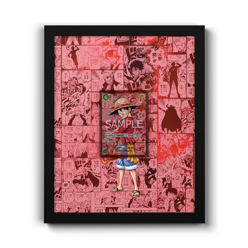 OP13-118 Monkey D. Luffy - Extended Artwork One Piece Card Frame