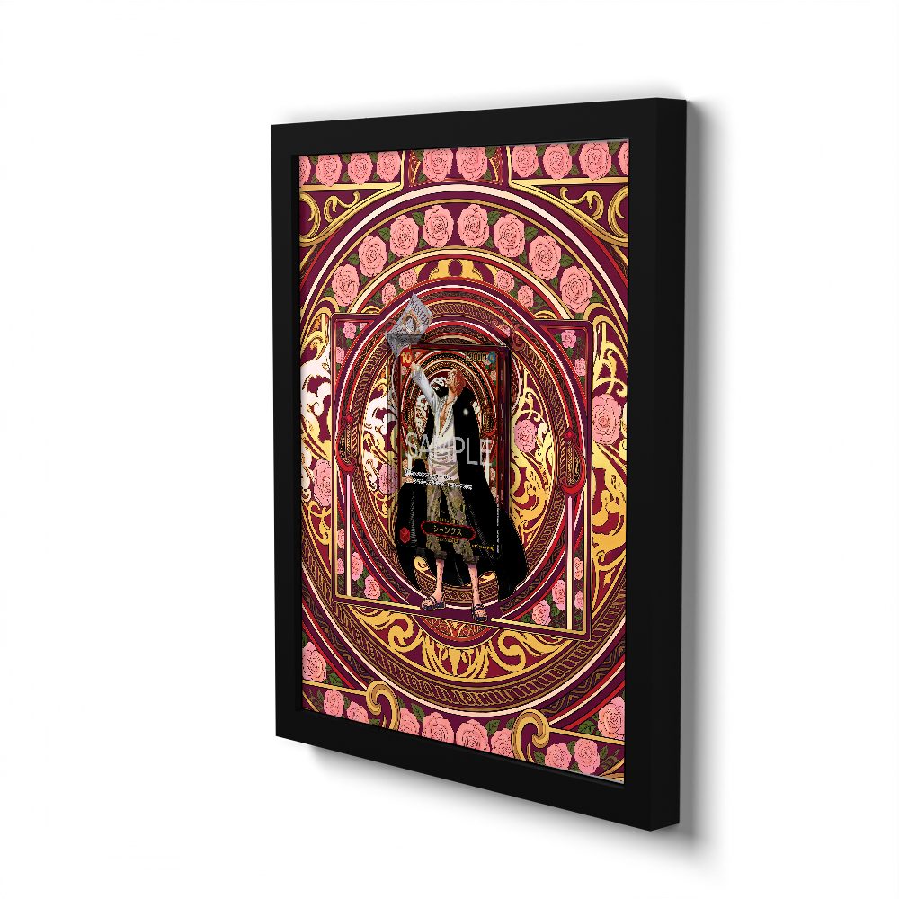 OP13 OP09-004 Shanks Anniversary GOLD - Extended Artwork One Piece Card Frame