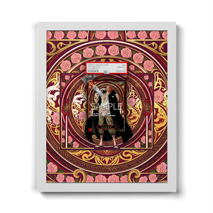 OP13 OP09-004 Shanks Anniversary GOLD - Extended Artwork One Piece Card Frame