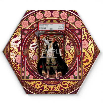 OP13 OP09-004 Shanks Anniversary GOLD - Extended Artwork One Piece Card Display