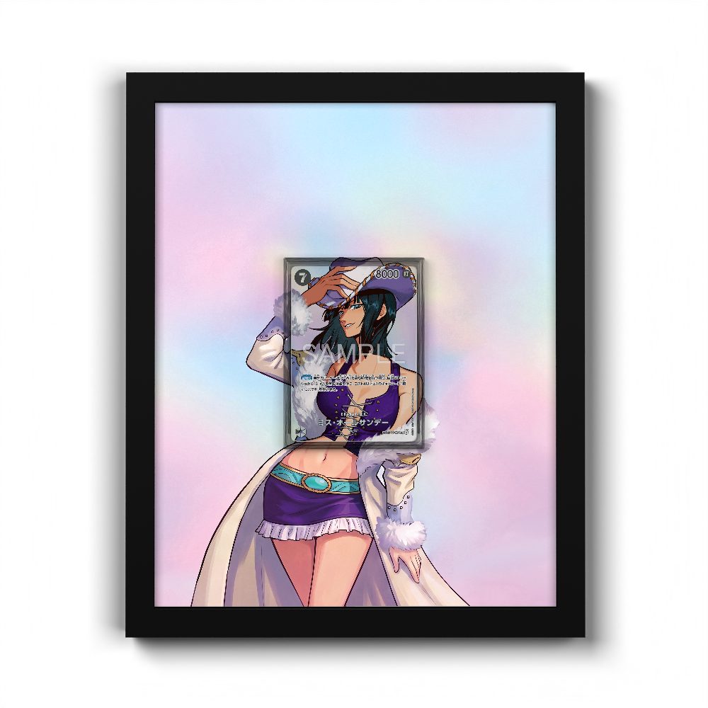 OP14-084 SP Ms. All Sunday - Extended Artwork One Piece Card Frame