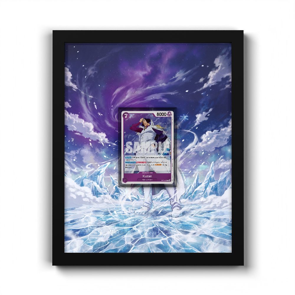 OP16-063 Kuzan - Extended Artwork One Piece Card Frame