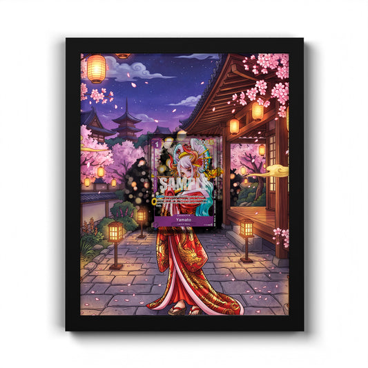 P-046 Yamato - Extended Artwork One Piece Card Frame