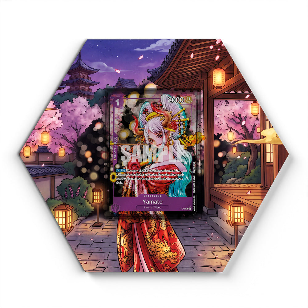 P-046 Yamato - Extended Artwork One Piece Card Display