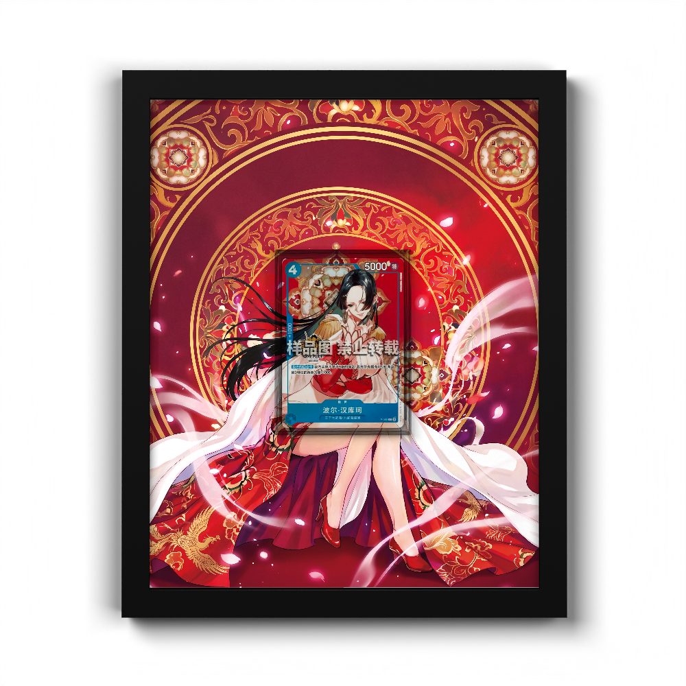 P-066 Boa Hancock - Extended Artwork One Piece Card Frame