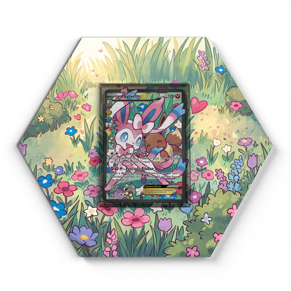 RC32/RC32 Sylveon EX - Extended Artwork Pokemon Card Display