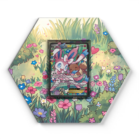 RC32/RC32 Sylveon EX - Extended Artwork Pokemon Card Display