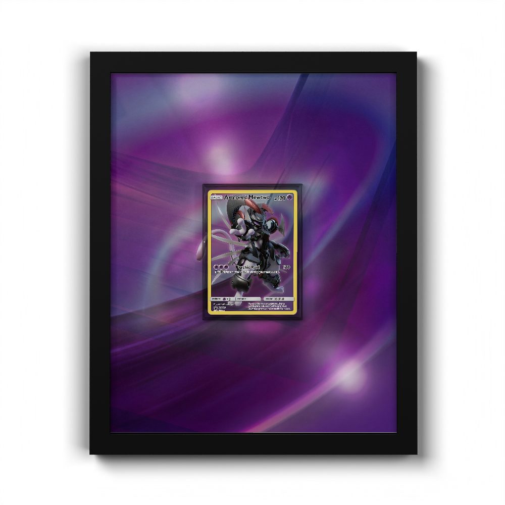 SM228 Armored Mewtwo - Extended Artwork Pokemon Card Frame