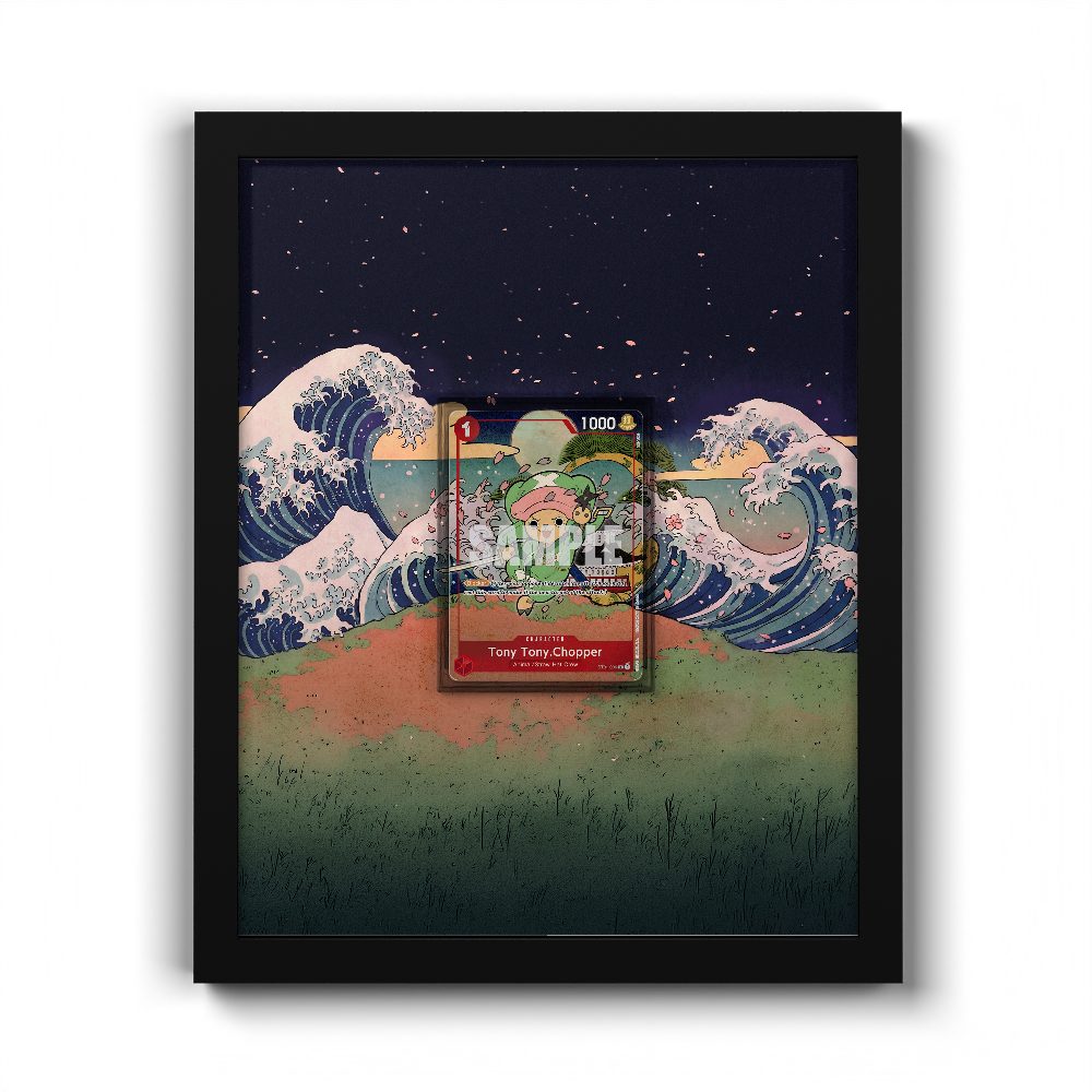 ST01-006 Chopper (1st Anniversary) - Extended Artwork One Piece Card Frame