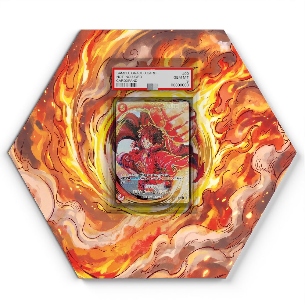 ST01-012 AA Monkey.D.Luffy (Gold-Stamped Signature) - Extended Artwork One Piece Card Display