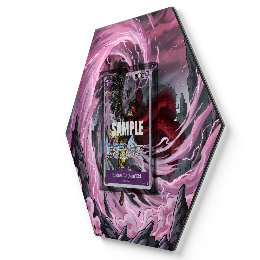 ST10-013 EustassCaptainKid Treasure Cup Art - Extended Artwork One Piece Card Display