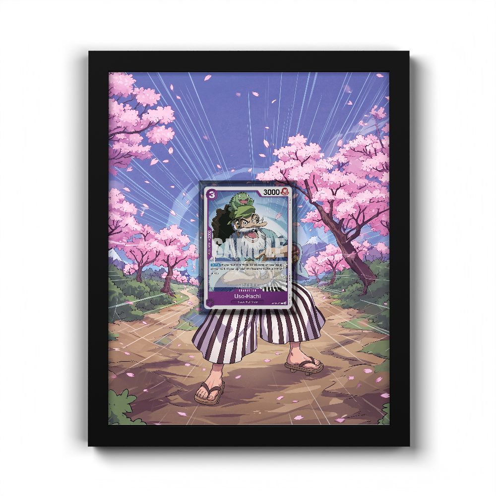ST18-001 Uso-Hachi - Extended Artwork One Piece Card Frame