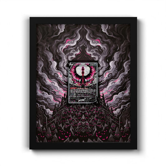 SWSH06 Galarian Moltres V - Extended Artwork Trading Card Frame