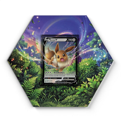 SWSH065 Eevee V - Extended Artwork Pokemon Card Display