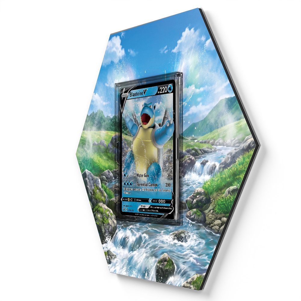 SWSH101 Blastoise V - Extended Artwork Pokemon Card Display