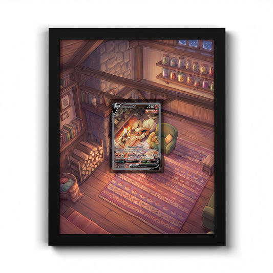 SWSH179 Flareon V - Extended Artwork Pokemon Card Frame