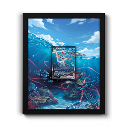 SWSH182 Vaporeon VMAX - Extended Artwork Pokemon Card Frame