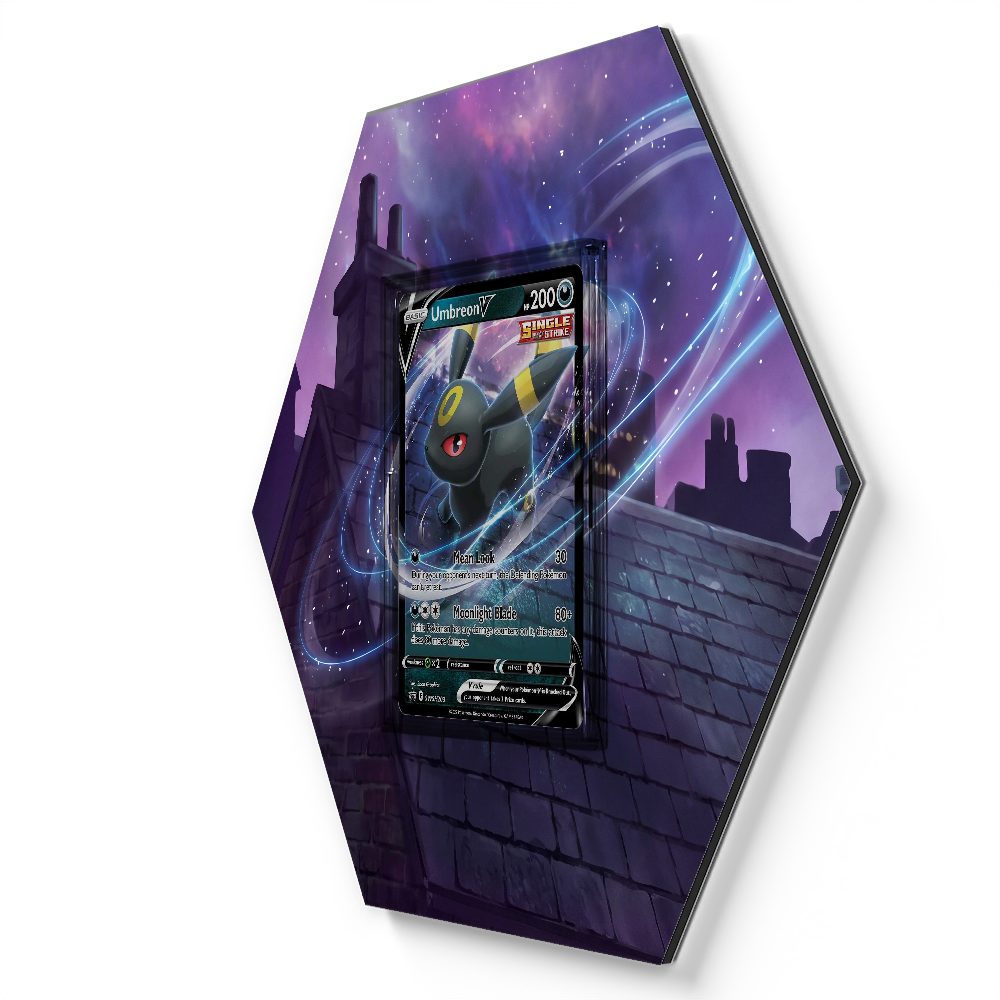 SWSH203 Umbreon V - Extended Artwork Pokeomon Card Display