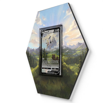 SWSH204 Arceus - Extended Artwork Trading Card Display