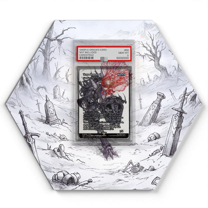 105 Crapustule - Extended Artwork Pokemon Card Display