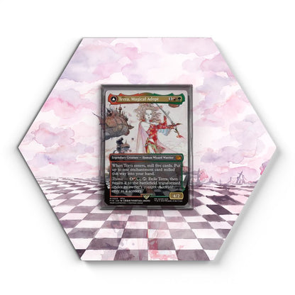 Terra, Magical Adept (Borderless) - FINAL FANTASY (FIN) - Extended Artwork Magic Card Display