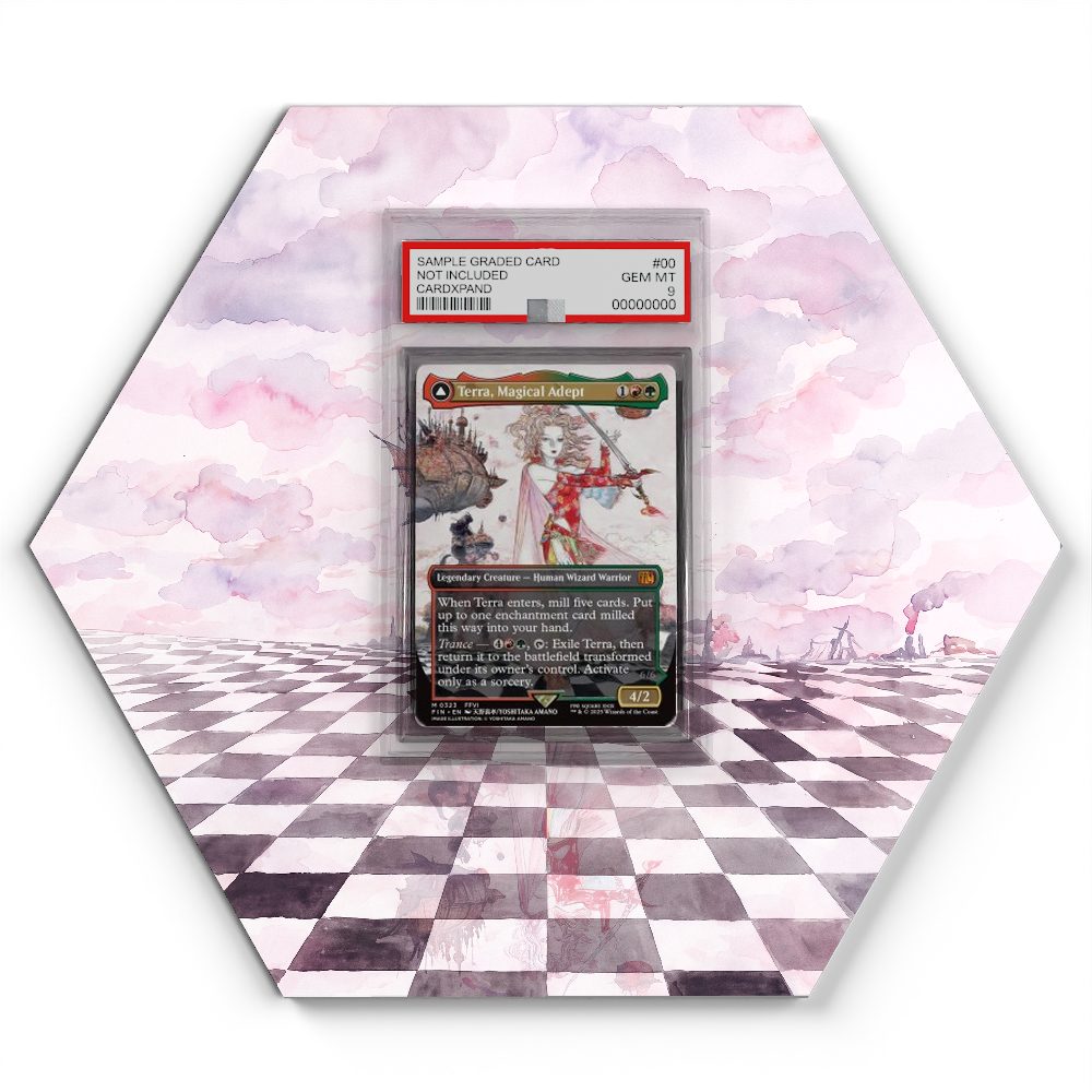 Terra, Magical Adept (Borderless) - FINAL FANTASY (FIN) - Extended Artwork Magic Card Display