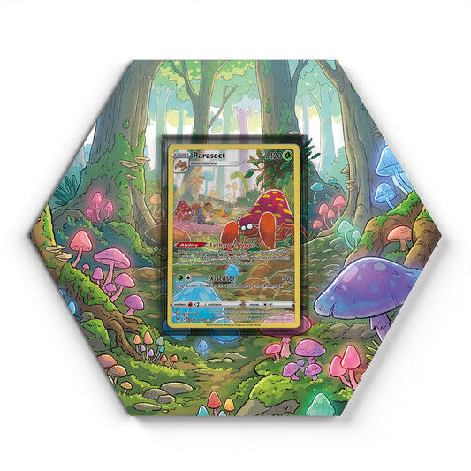 TG01/TG30 Parasect - Extended Artwork Pokemon Card Display