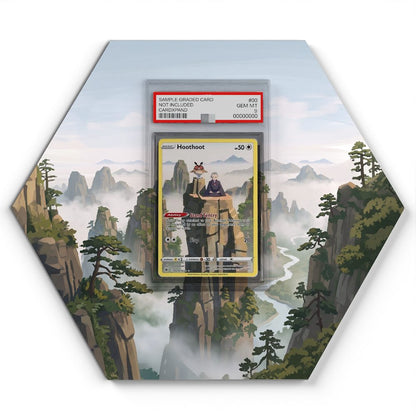 TG12/TG30 Hoothoot - Extended Artwork Pokemon Card Display