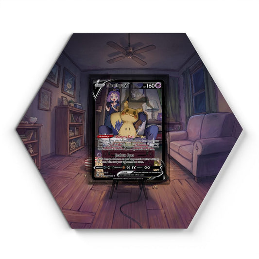 TG16/TG30 Mimikyu V - Extended Artwork Pokemon Card Display