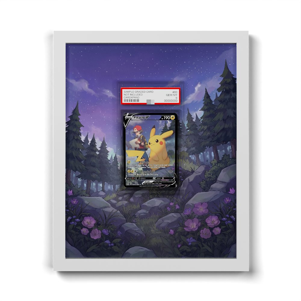 TG16/TG30 Pikachu V - Extended Artwork Pokemon Card Frame